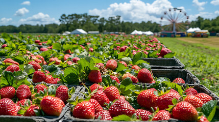 Sweet Celebrations at the Strawberry Festival in the United States