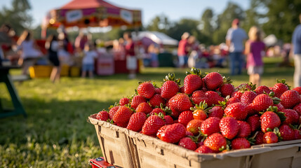 Sweet Celebrations at the Strawberry Festival in the United States