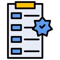 Verified icon vector image. Can be used for Online Store.