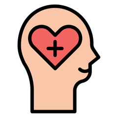 Well being icon vector image. Can be used for Charity.
