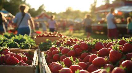 Sweet Celebrations at the Strawberry Festival in the United States