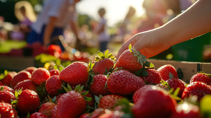 Sweet Celebrations at the Strawberry Festival in the United States