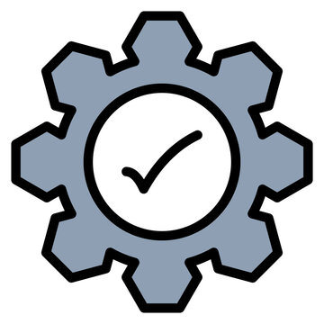 Execution icon vector image. Can be used for Action Plan.