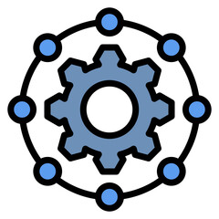 Task Juggling icon vector image. Can be used for Freelancer.