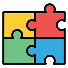 Games and Puzzles icon vector image. Can be used for Elderly Care.