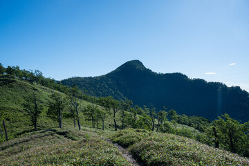 快晴の釈迦ヶ岳