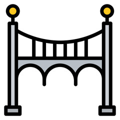 Bridging icon vector image. Can be used for Additive Maufacturing.