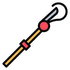 Slings icon vector image. Can be used for Rock Climbing.