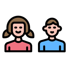 Kids icon vector image. Can be used for Sun Protection.