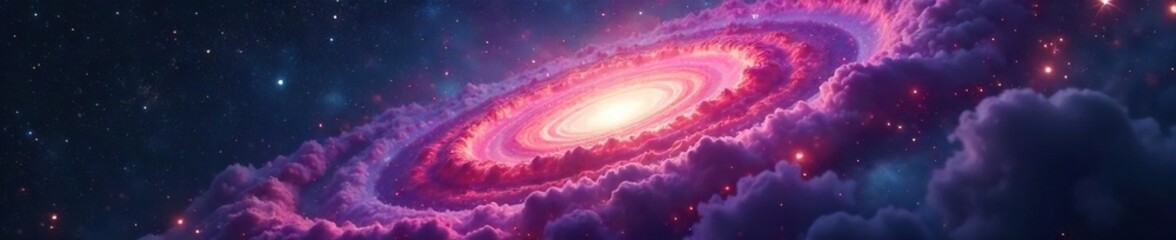 Breathtaking Swirling Nebula Cosmic Dust and Distant Stars Illuminate the Vast Unknown, Inspiring Awe and Mystery in the Celestial Expanse