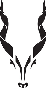 markhor in vector