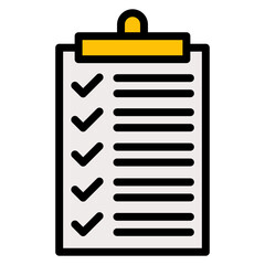 Checklist icon vector image. Can be used for Business Onboarding.