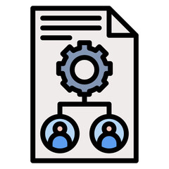 Onboarding Process icon vector image. Can be used for Business Onboarding.