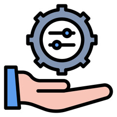 Preferences icon vector image. Can be used for Business Onboarding.