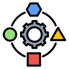 Adaptation icon vector image. Can be used for Business Disruption.