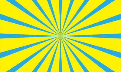 retro background with rays