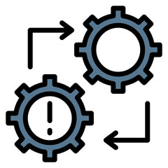 Change icon vector image. Can be used for Digital Disruption.