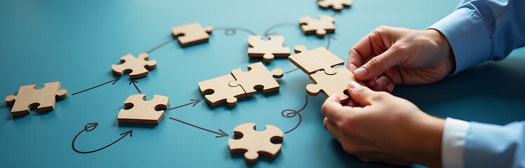 developing marketing strategy involves creating effective solution connects pieces completes overall