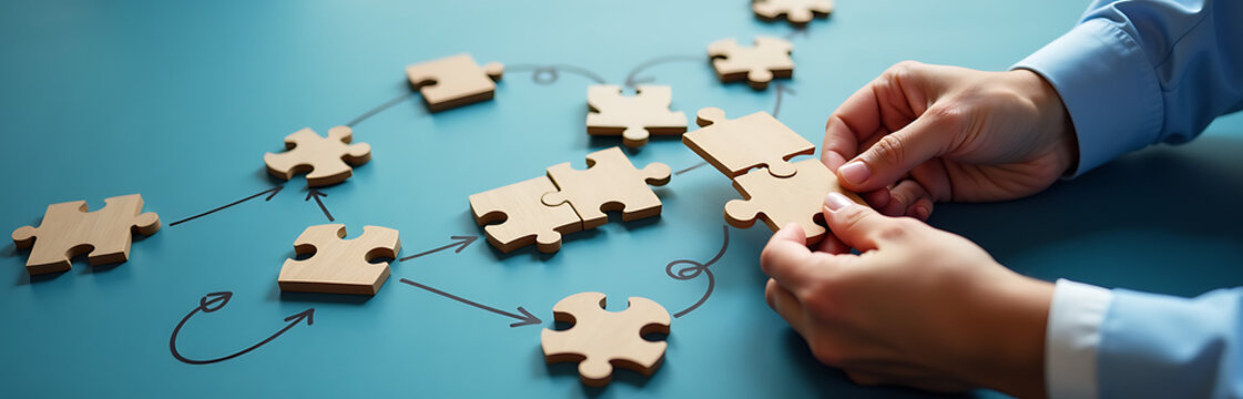 developing marketing strategy involves creating effective solution connects pieces completes overall