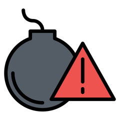 Threats icon vector image. Can be used for Bullying in Society.