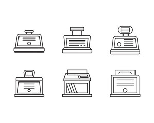 register icon vector illustration