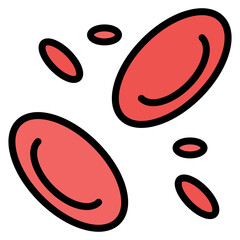 Hemoglobin icon vector image. Can be used for Medical Tests.