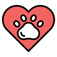 Pet Lover icon vector image. Can be used for Urban Tribes.
