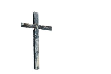 old wooden cross