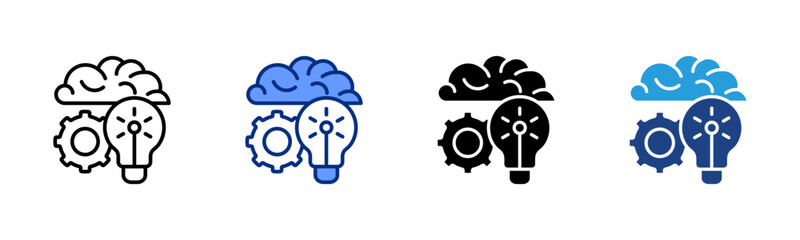 Work Smart icon sheet multiple style collection