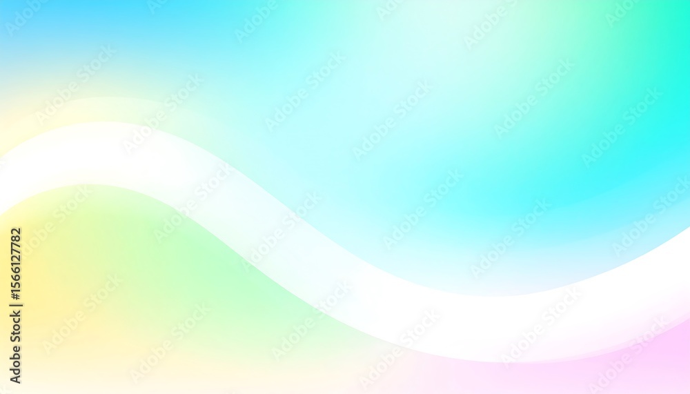 Poster Abstract Colorful Gradient Background.
