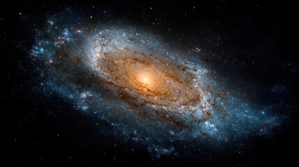 Fototapeta premium Spiral Galaxy in Deep Space