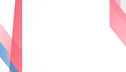 Abstract geometric shapes on white.