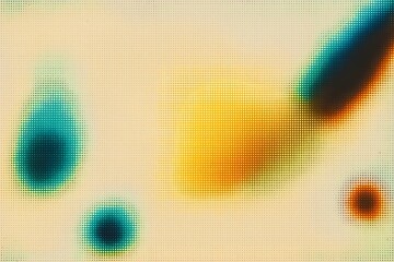 scanned paper, Halftone faded gradient texture. Grunge halftone grit background. Rainbow sand noise effect overlay background