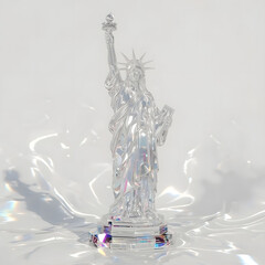diamond statue Liberty