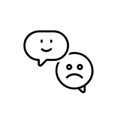 Obraz premium Editable Stroke Survey and Feedback Icons Set – Vector Line Style for Questionnaire, Rating, and Poll UI Design