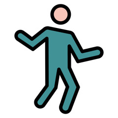 Movement icon vector image. Can be used for Protesting and Civil Disobedience.