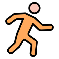 Active Lifestyle icon vector image. Can be used for Lifestyles.