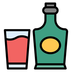 Drinking icon vector image. Can be used for Lifestyles.