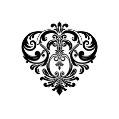 ornamental element vector icon