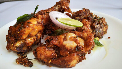 chicken fry Indian food