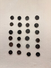 Bhutanese coin collection also known as Matrum Coin in Bhutan