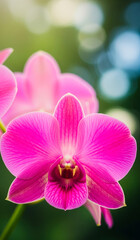 Fototapeta premium pink orchid flower