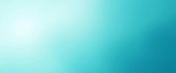 Obraz premium Subtle teal, seafoam, and white gradient blend seamlessly, creating a calming abstract texture, sky, calming