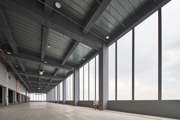 empty parking garage