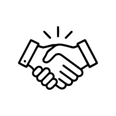Partnership handshake illustrating agreement, cooperation, and successful collaboration between two parties in a business or professional setting, expressing unity