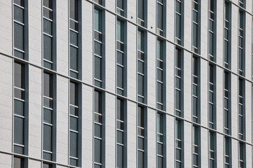 windows of a building
