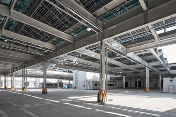 interior of a modern building