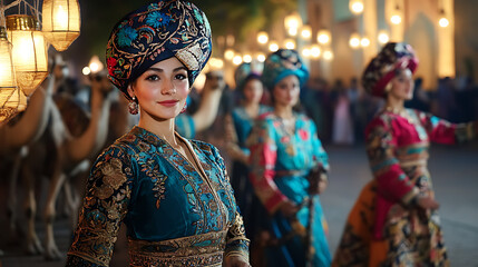 Cultural Splendor at the Tashkent International Silk Road Festival in Uzbekistan