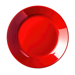 Red ceramic dinner plates online high quality modern dishware for elegant dining sets