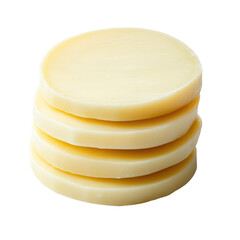 Stack of tofu slices vegan food healthy eating vegetarian protein source ingredient fresh